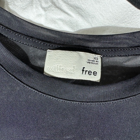 Wilfred mesh cropped top - Picture 4 of 4